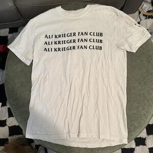 Worn once Ali Kriger Fan Club Shirt